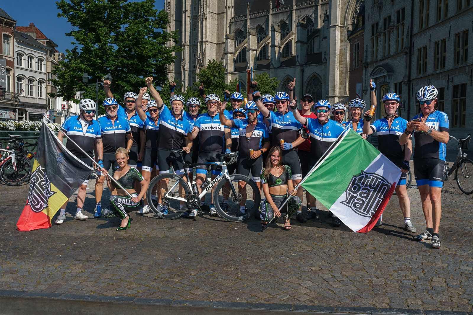 wielrenners Runball Rally 2023 - Mechelen 